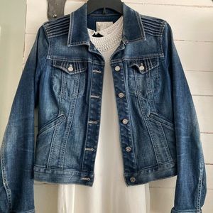 White House Black Market Jean Jacket